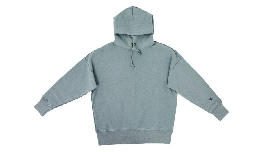 Clothing * | Champion Reverse Weave Crewneck Hoodie Typical Style Blue