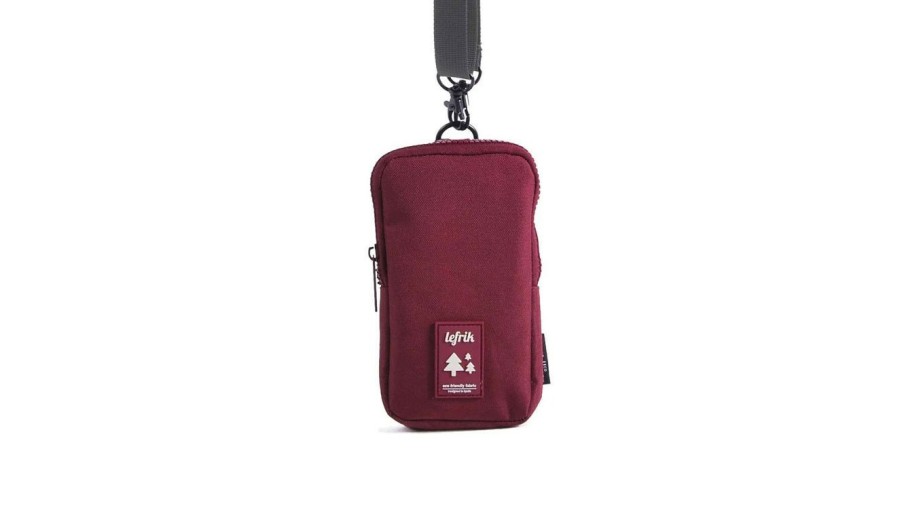 Bags * | Lefrik Vienna Bag Garnet Large Choice Burgundy