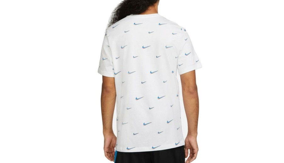 Clothing * | Nike Swoosh Ball T-Shirt Outlet Sale White